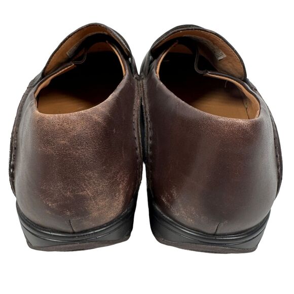 MBT Asante 5s Loafer Shoes Mens US 10 10.5 EUR 44 Brown Cordovan Leather Slip On main image 5